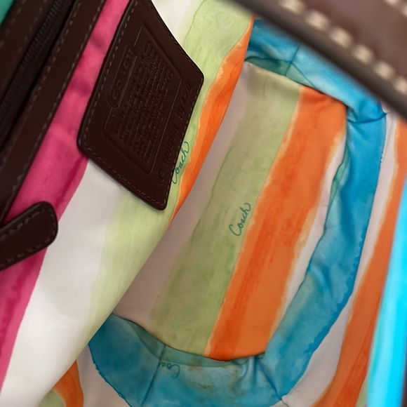 Coach summer wicker bag - Picture 2 of 3